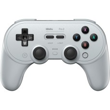 8BitDo Pro 2 PS, Gamepad(grau)