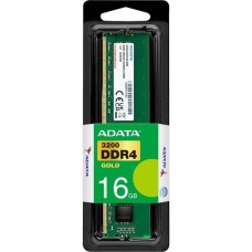 ADATA DIMM 16 GB DDR4-3200, Arbeitsspeicher(schwarz, GD4U3200316G-SSS, Gold Tray)