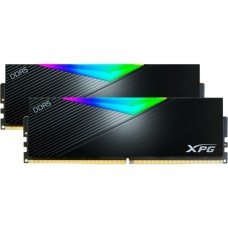 ADATA DIMM 32 GB DDR5-5600 (2x 16 GB) Dual-Kit, Arbeitsspeicher(schwarz, AX5U5600C3616G-DCLARBK, XPG Lancer RGB, INTEL XMP, AMD EXPO)