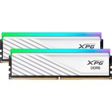 ADATA DIMM 32 GB DDR5-6000 (2x 16 GB) Dual-Kit, Arbeitsspeicher(weiß, AX5U6000C3016G-DTLABRWH, XPG Lancer Blade RGB, INTEL XMP, AMD EXPO)