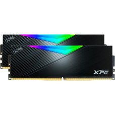 ADATA DIMM 32 GB DDR5-6400 (2x 16 GB) Dual-Kit, Arbeitsspeicher(schwarz, AX5U6400C3216G-DCLARBK, Lancer RGB, INTEL XMP)