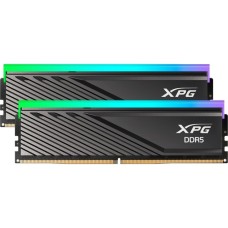 ADATA DIMM 48 GB DDR5-6400 (2x 24 GB) Dual-Kit, Arbeitsspeicher(schwarz, AX5U6400C3224G-DTLABRBK, Lancer Blade RGB, INTEL XMP, AMD EXPO)