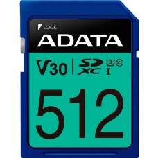 ADATA Premier Pro 512 GB SDXC, Speicherkarte(UHS-I U3, Class 10, V30)