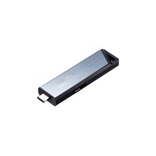 ADATA UE800 128 GB, USB-Stick(aluminium (gebürstet), USB-C 3.2 (10 Gbit/s))