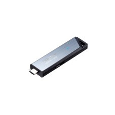 ADATA UE800 2 TB, USB-Stick(aluminium (gebürstet), USB-C 3.2 (10 Gbit/s))