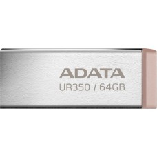 ADATA UR350 64 GB, USB-Stick(nickel/braun, USB-A 3.2 Gen 1 (5 Gbit/s))