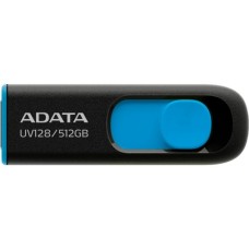 ADATA UV128 512 GB, USB-Stick(schwarz/blau, USB-A 3.2 Gen 1)