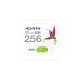 ADATA UV320 256 GB, USB-Stick(weiß/grün, USB-A 3.2 Gen 1)