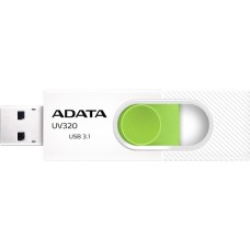 ADATA UV320 64 GB, USB-Stick(weiß/grün, USB-A 3.2 Gen 1)