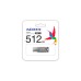 ADATA UV350 512 GB, USB-Stick(silber/metall, USB-A 3.2 Gen 1, Retail)