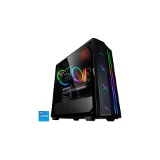ALTERNATE Gaming-PC Window Edition • RTX 4060 Ti • Intel® Core™ i5-13400F • 16 GB RAM(schwarz/transparent, Windows 11 Home 64-Bit)