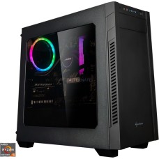 ALTERNATE Gaming-PC • RTX 4060 • AMD Ryzen™ 5 5600 • 16 GB RAM(schwarz/transparent, Windows 11 Home 64-Bit)
