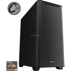 ALTERNATE x CHW Workstation • RTX 4080 SUPER • AMD Ryzen™ 9 7900X • 64 GB RAM, PC-System(schwarz, ohne Betriebssystem)