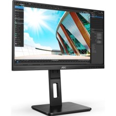 AOC 22P2Q, LED-Monitor(55 cm (22 Zoll), schwarz, FullHD, IPS, 75 Hz)