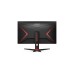 AOC 24G2SAE/BK, Gaming-Monitor(61 cm (24 Zoll), schwarz/rot, FullHD, VA, AMD Free-Sync, 165Hz Panel)