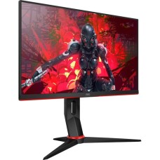 AOC 24G2ZU/BK, Gaming-Monitor(61 cm (24 Zoll), schwarz/rot, FullHD, IPS, AMD Free-Sync Premium, 240Hz Panel)