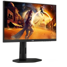 AOC 24G4X, Gaming-Monitor(61 cm (24 Zoll), schwarz, FullHD, IPS, HDR, G-Sync kompatibel , 180Hz Panel)