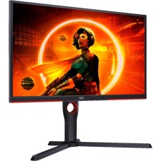 AOC 25G3ZM/BK, Gaming-Monitor(62 cm (25 Zoll), schwarz/rot, FullHD, VA, Adaptive Sync, 240Hz Panel)