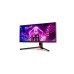 AOC AGON AG344UXM, Gaming-Monitor(87 cm (34 Zoll), schwarz/rot, WQHD, IPS, Adaptive-Sync, HDR, 170Hz Panel, Outlet)