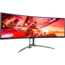 AOC AGON AG493QCX, Gaming-Monitor(124 cm (49 Zoll), schwarz/grau, DFHD, VA, HDR, NVIDIA G-Sync, 144Hz Panel)