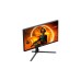 AOC AGON Q27G3XMN/BK, Gaming-Monitor(69 cm (27 Zoll), schwarz/rot, QHD, VA, Adaptive-Sync, 180Hz Panel)