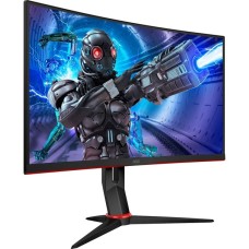 AOC C27G2ZE/BK, Gaming-Monitor(69 cm (27 Zoll), schwarz/rot, FullHD, VA, Curved, HDMI, DisplayPort, 240Hz Panel)