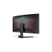 AOC C32G2ZE/BK, Gaming-Monitor(80 cm (32 Zoll), schwarz/rot, FullHD, VA, Curved, AMD Free-Sync, 240Hz Panel)