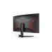 AOC CQ32G2SE/BK, Gaming-Monitor(80 cm (32 Zoll), schwarz/rot, QHD, VA, AMD Free-Sync, 165Hz Panel)