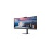 AOC CU34V5CW/BK, LED-Monitor(86.4 cm (34 Zoll), schwarz, WQHD, VA, HDMI, DisplayPort, FreeSync, Webcam, 100Hz Panel)