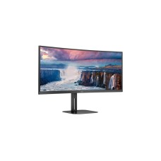 AOC CU34V5C/BK, LED-Monitor(86.4 cm (34 Zoll), schwarz, WQHD, VA, HDMI, DisplayPort, FreeSync, 100Hz Panel)