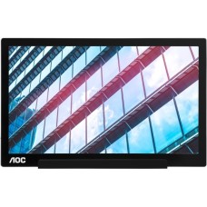 AOC I1601P, LED-Monitor(40 cm (16 Zoll), schwarz, FullHD, USB-C, 60 Hz, IPS)