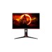 AOC Q24G2A/BK, Gaming-Monitor(60.4 cm (23.8 Zoll), schwarz/rot, QHD, HDMI, DisplayPort, Free-Sync, G-Sync kompatibel, 165Hz Panel)