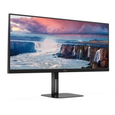 AOC U34V5C/BK, LED-Monitor(86.4 cm (34 Zoll), schwarz, WQHD, VA, USB-C, 100Hz Panel)