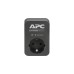 APC Essential SurgeArrest PME1WB-GR, Überspannungsschutz(schwarz, mit Netzfilter)