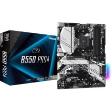 ASRock B550 Pro4, Mainboard(schwarz/silber)