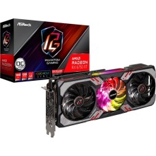 ASRock Radeon RX 6750 XT PHANTOM GAMING D OC, Grafikkarte(RDNA 2, GDDR6, 3x DisplayPort, 1x HDMI 2.1)