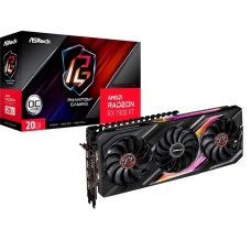 ASRock Radeon RX 7900 XT Phantom Gaming 20GB OC, Grafikkarte(RDNA 3, GDDR6, 3x DisplayPort, 1x HDMI 2.1)