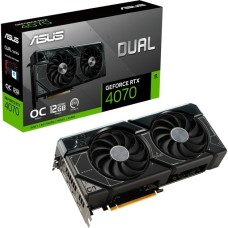 ASUS GeForce RTX 4070 DUAL OC, Grafikkarte(DLSS 3, 3x DisplayPort, 1x HDMI 2.1)