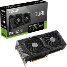 ASUS GeForce RTX 4070 SUPER DUAL, Grafikkarte(DLSS 3, 3x DisplayPort, 1x HDMI 2.1)