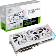 ASUS GeForce RTX 4080 SUPER ROG STRIX WHITE, Grafikkarte(weiß, DLSS 3, 3x DisplayPort, 2x HDMI 2.1)