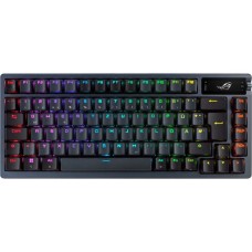 ASUS ROG Azoth, Gaming-Tastatur(gunmetal, DE-Layout, ROG NX Red, inkl. Schmiermittel-Kit)