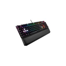 ASUS ROG Strix Scope NX Deluxe RGB, Gaming-Tastatur(schwarz/grau, DE-Layout, ROG NX Red)