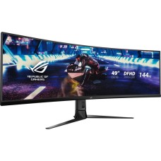 ASUS ROG Strix XG49VQ, Gaming-Monitor(124 cm (49 Zoll), schwarz, UWFHD, VA, Curved, AMD Free-Sync Premium Pro, 144Hz Panel)