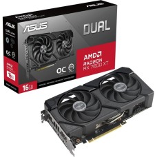 ASUS Radeon RX 7600 XT DUAL GAMING OC, Grafikkarte(RDNA 3, GDDR6, 2x DisplayPort, 2x HDMI 2.1)