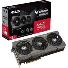 ASUS Radeon RX 7800 XT TUF GAMING OC, Grafikkarte(RDNA 3, GDDR6, 3x DisplayPort, 1x HDMI 2.1)