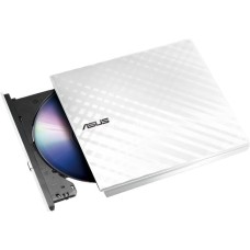 ASUS SDRW-08D2S-U Lite, externer DVD-Brenner(weiß (glänzend), USB 2.0, M-DISC, Retail, Outlet)