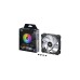 ASUS TUF GAMING TF120 ARGB, Gehäuselüfter(schwarz/transparent)