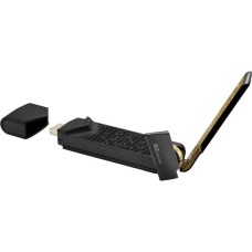 ASUS USB-AX56 AX1800 ohne Standfuß, WLAN-Adapter(schwarz/gold, Outlet)