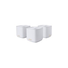 ASUS ZenWiFi AX Mini (XD4) AX1800 3er Pack, Mesh Router(weiß, 1x Router + 2x Satellit)