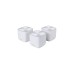 ASUS ZenWiFi AX Mini (XD4) AX1800 3er Pack, Mesh Router(weiß, 1x Router + 2x Satellit)